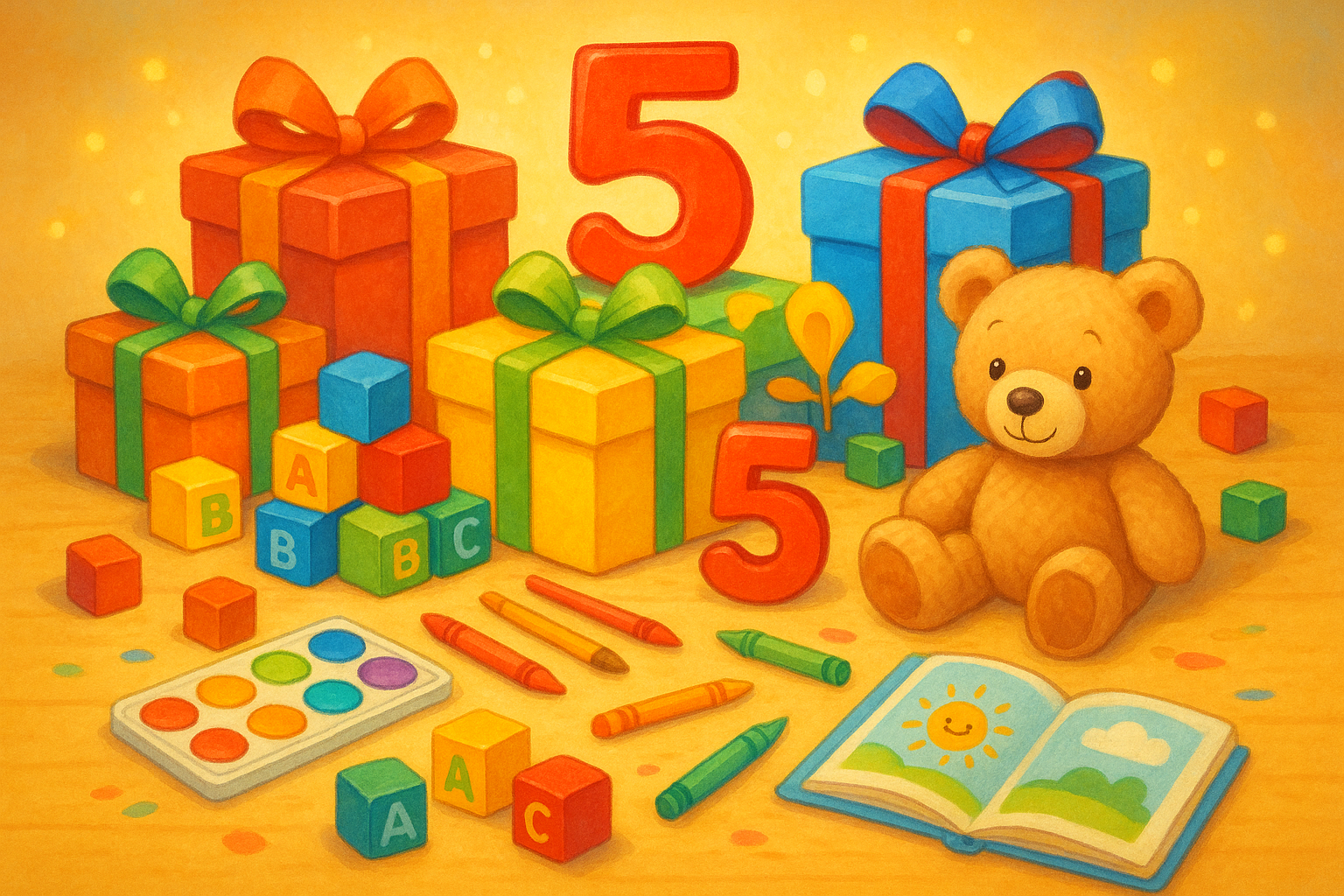 Cadeau enfant 5 ans : idées ludiques, éducatives et sensorielles