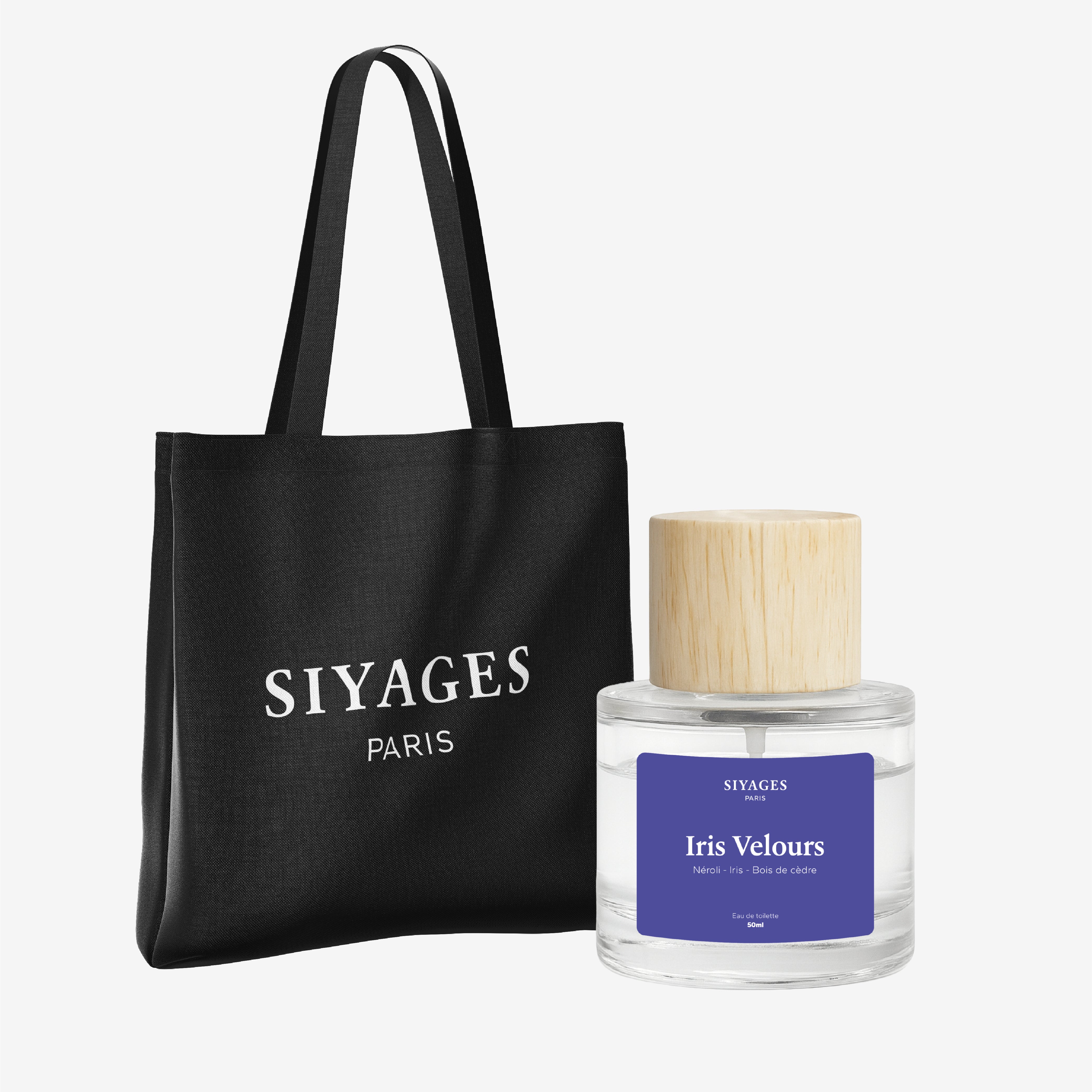 Coffret totebag Iris Velours