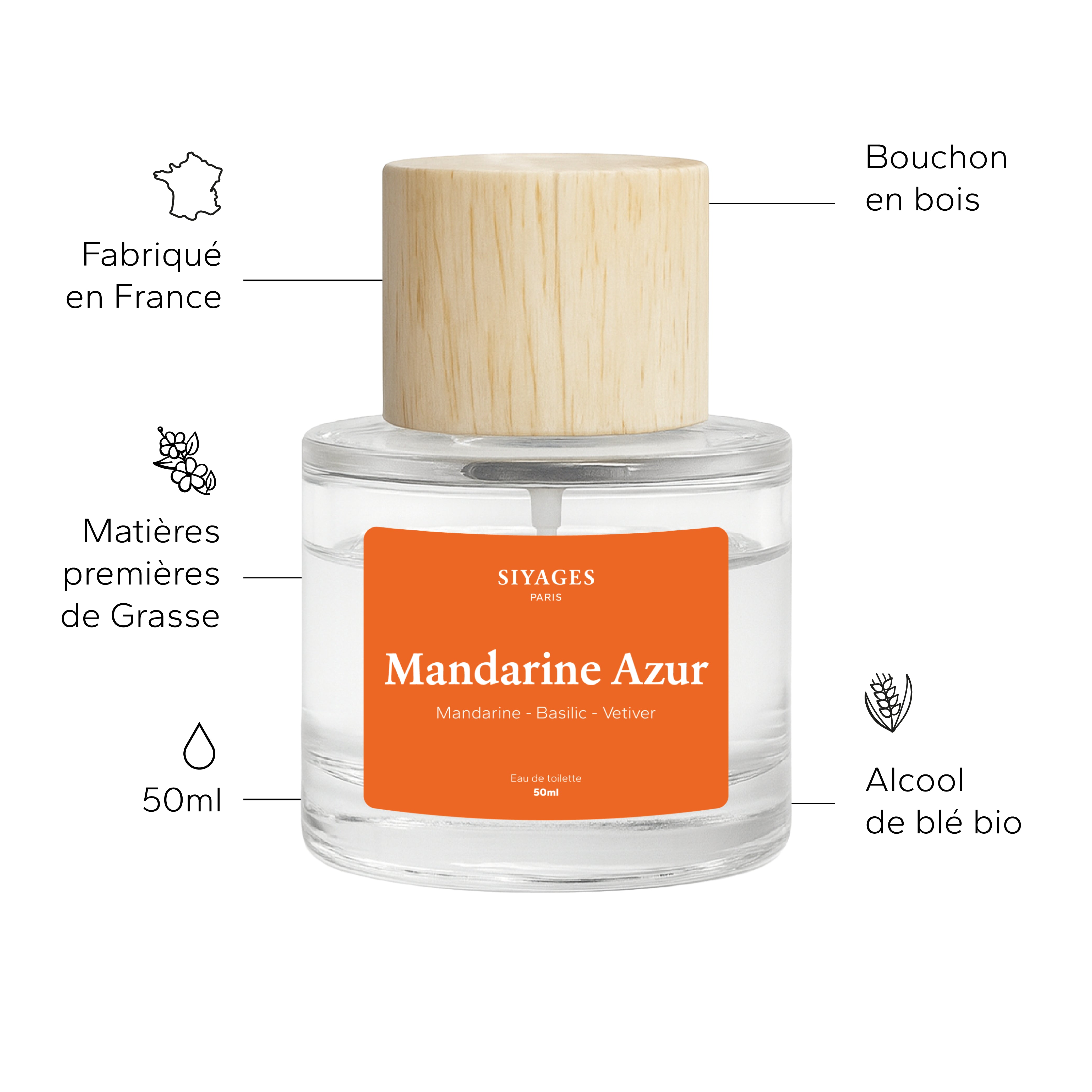 Coffret totebag Mandarine Azur